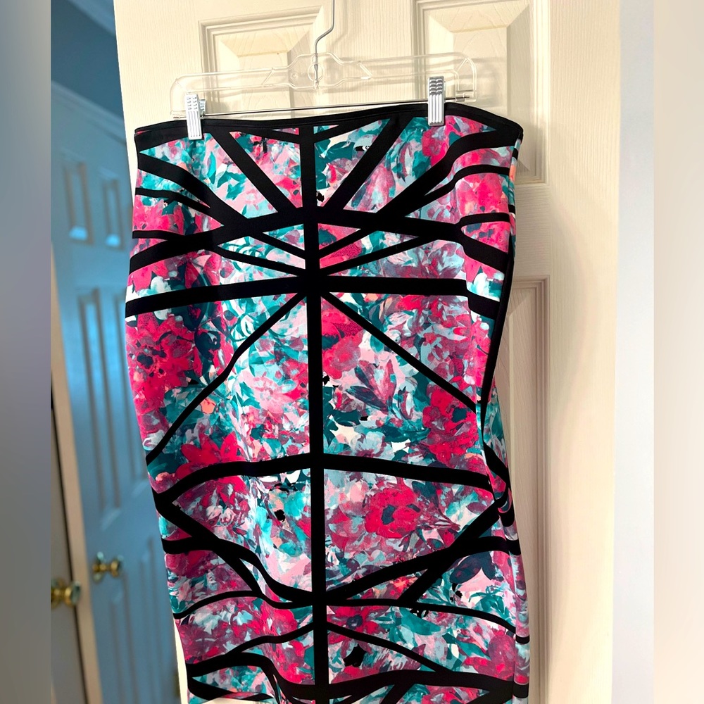 Bisou Bisou Pull on Pencil Skirt Size XL